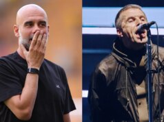Pep Guardiola revela como é realmente o vocalista do Oasis, Liam Gallagher