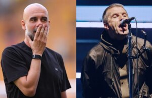 Pep Guardiola revela como é realmente o vocalista do Oasis, Liam Gallagher