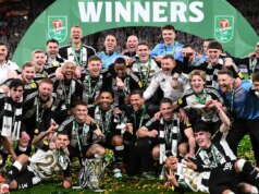 Newcastle recebe exibição ‘Highway to Wembley’ comemorando o triunfo da Carabao Cup