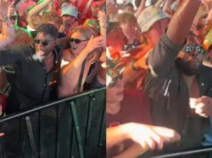 Micah Richards festeja muito no set do Joleon Lescott DJ no Studying Competition