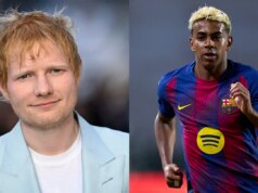 Ed Sheeran revelado como patrocinador da camisa do Barcelona no El Clasico