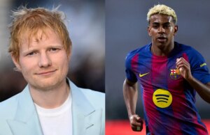 Ed Sheeran revelado como patrocinador da camisa do Barcelona no El Clasico