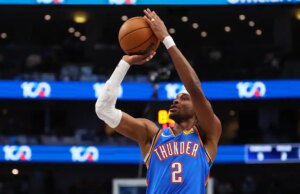 NBA: 127ª partida com menos de 20 pontos, Gilgeous-Alexander derrota Chamberlain