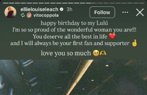 Vito Coppola, do Strictly, declara amor ao seu ‘bebê’ em adorável homenagem