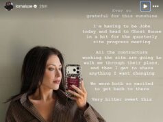 Lorna Luxe revela que está voltando para a casa de £ 2,5 milhões que dividiu com o falecido marido John Andrews pela primeira vez desde sua morte por câncer