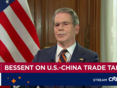 Cimeira Trump-Xi China pode ser adiada se Trump quiser ficar em Washington para a guerra com o Irão: Bessent