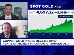 O cobre junta-se ao ouro na ampla liquidação de commodities. Há uma razão preocupante por trás disso