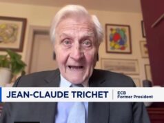 Os bancos pretendem três aumentos das taxas do BCE este ano, já que o ex-governador diz que não vê estagflação – ainda