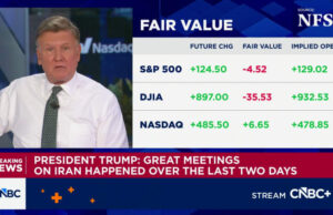 Trump diz à CNBC que “estamos muito decididos a fazer um acordo” com o Irão