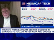 As ações de tecnologia sofrem a pior semana em quase um ano, impulsionadas por preocupações com a guerra e problemas legais da Meta