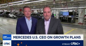 CEO da Mercedes nos EUA outline meta de vendas ambiciosa apesar do mercado ‘mais difícil’ do que o previsto