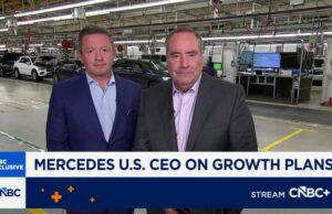 CEO da Mercedes nos EUA outline meta de vendas ambiciosa apesar do mercado ‘mais difícil’ do que o previsto