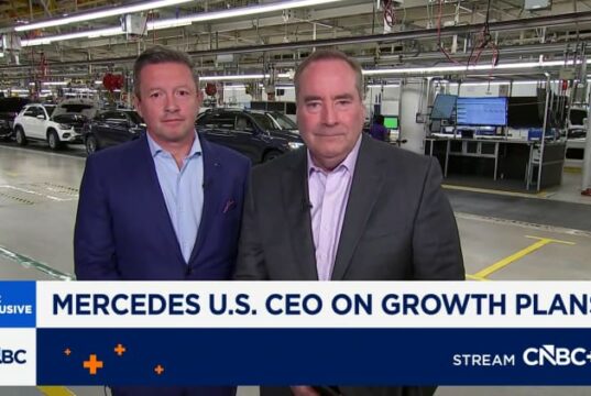CEO da Mercedes nos EUA outline meta de vendas ambiciosa apesar do mercado ‘mais difícil’ do que o previsto