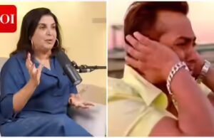 Farah se lembra de Salman desmoronando durante as filmagens de Sau Dard Hai