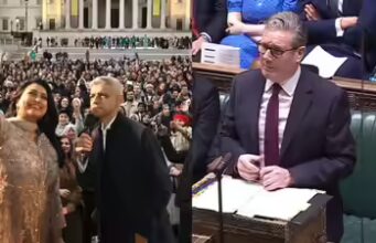 ‘Despeça-o’: Keir Starmer critica Nick Timothy por comentário sobre ‘ato de dominação’ sobre muçulmanos orando em Trafalgar Sq.