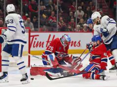 Le Canadien et la course aux séries: «Quand tu cours, tu ne aheades pas en arrière», ilustrador Alexandre Provider