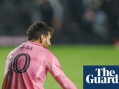 A saída do Inter Miami na Concacaf é um lembrete de que o tempo passa para Lionel Messi