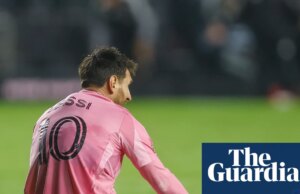 A saída do Inter Miami na Concacaf é um lembrete de que o tempo passa para Lionel Messi
