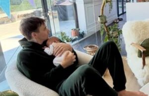 Joe Sugg envia mensagem após o nascimento do filho ao dar uma visão dos momentos antes do parto de Dianne Buswell