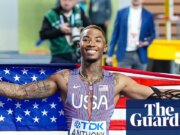 Jordan Anthony, dos EUA, ganha ouro mundial nos 60m após seu coágulo sanguíneo ser do tamanho de uma bola de futebol