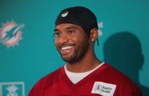 GM dos Falcons: Tua Tagovailoa competirá com Michael Penix Jr.