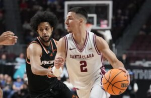 Santa Clara está de olho em Gonzaga na disputa pelo título do WCC