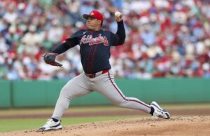 Rebater continua a ser um problema para os A’s contra o forte arremessador Braves