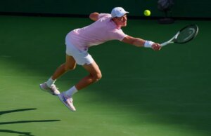Jannik Sinner interrompe tentativa frustrada de conquistar o primeiro título em Indian Wells