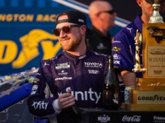 Frustração esperada na perseguição de Tyler Reddick em Martinsville