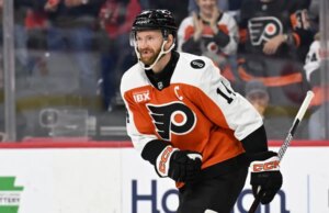 Flyers mantêm vivas as esperanças dos playoffs, derrotando Blackhawks