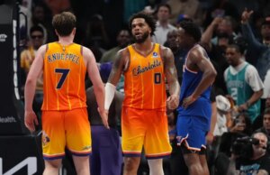 Resumo da NBA: Hornets continuam em alta e interrompem a seqüência ininterrupta dos Knicks