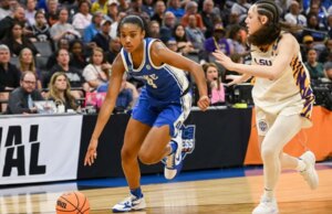 O trey estrondoso de Ashlon Jackson leva Duke à frente da LSU