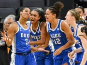 Rodada feminina da NCAA: Duke derruba LSU em 3 na campainha