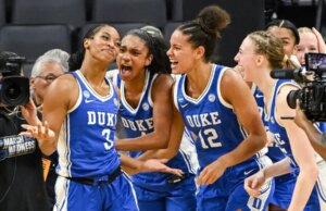 Rodada feminina da NCAA: Duke derruba LSU em 3 na campainha
