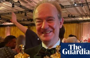 Selfies, cães farejadores e superstições – a grande noite de Peter Bradshaw no Oscar!