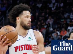 Cade Cunningham, estrela do Detroit Pistons, perderá tempo prolongado devido a colapso pulmonar
