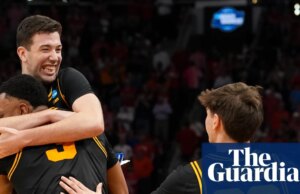 Torneio da NCAA: Iowa, número 9, derrotou Nebraska e continuou a corrida de conto de fadas