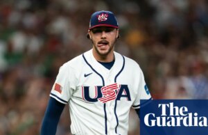 ‘É por isso que usamos os EUA’: jogadores dos EUA abraçam laços militares antes da closing do WBC contra a Venezuela