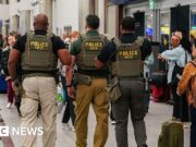 Agentes do ICE são enviados aos principais aeroportos dos EUA enquanto as filas de segurança se estendem por horas