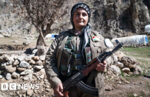 Sob fogo de drones, curdos exilados esperam para confrontar o regime iraniano