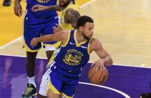 A estrela dos Warriors do Golden State, Stephen Curry, será avaliada na próxima semana