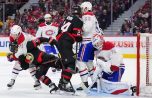 A decisão preferida de Jacob Fowler a Samuel Montembeault foi difícil de ser tomada por Martin St-Louis: «Tu le fais pour le bien de l’équipe»