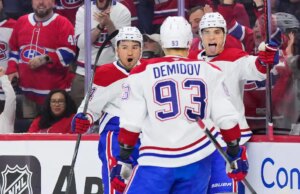 Canadien: Ivan Demidov derrotou Juraj Slafkovsky, que derrotou Henri Richard