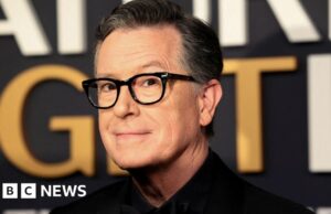 Apresentador de discuss present Stephen Colbert escreverá novo filme do Senhor dos Anéis