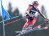 A esqui quebequense Valérie Grenier relata o último slalom gigante da temporada