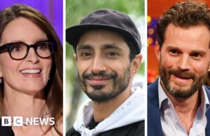 Tina Fey, Riz Ahmed e Jamie Dornan nomeados apresentadores do Saturday Night time Stay no Reino Unido
