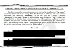 Kim Kardashian e Ray J: Leia o acordo secreto de fita de sexo de US $ 6 milhões