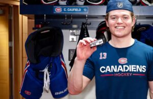 «On a une saison à terminer»: as séries avant le chiffre magice de 50 buts para Cole Caufield
