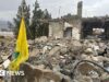 BBC visita o rescaldo do ataque israelense ao Líbano que matou uma família enquanto as FDI atacam o Hezbollah