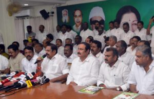 Eleições para a Assembleia AO VIVO: AIADMK divulga lista de constituintes atribuídos aos seus parceiros de aliança